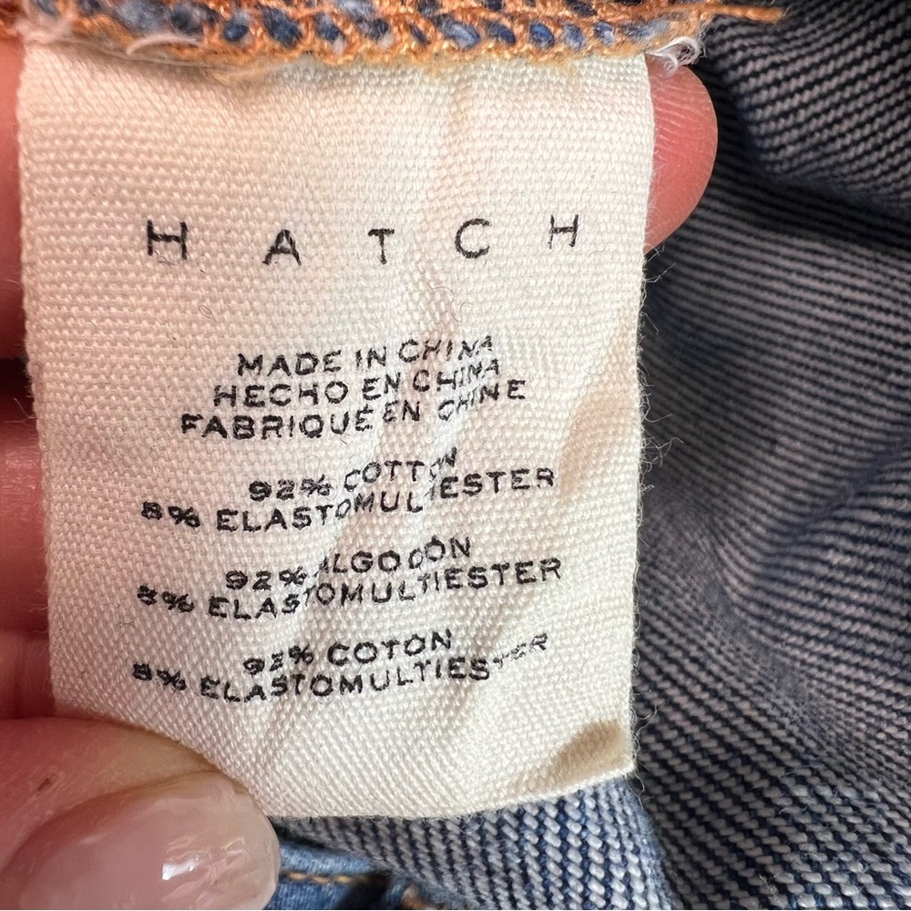 Hatch The Crop Maternity Jeans Size 32 - Picture 14 of 16